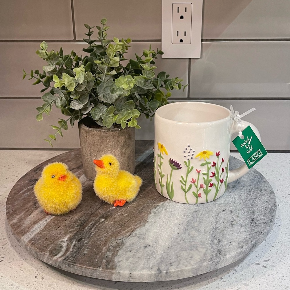 NWT - LANG Spring Flowers Mug